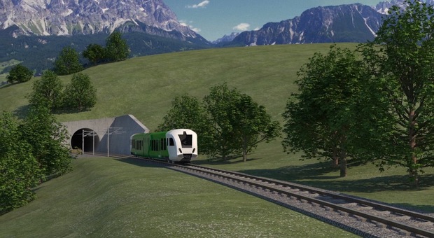 La ricostruzione di un tratto dolomitico della linea ferroviaria da Venezia a Cortina: Agordo rivendica il progetto