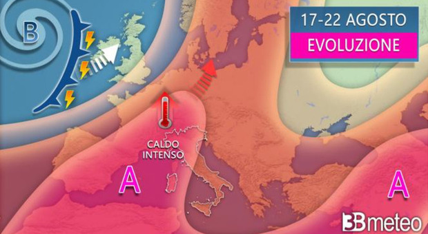 Nerone scalda le Marche, 36 gradi percepiti domani a Pesaro. Bollino arancione per Ancona e San Benedetto