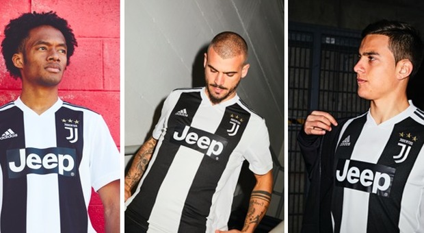 Juventus, ecco la nuova maglia griffata Adidas: sarà indossata sabato contro il Verona