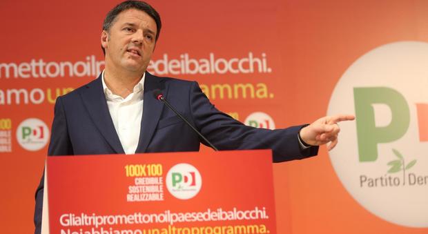 Renzi presenta il programma elettorale: «Reddito di cittadinanza? E' incentivo a farsi licenziare»