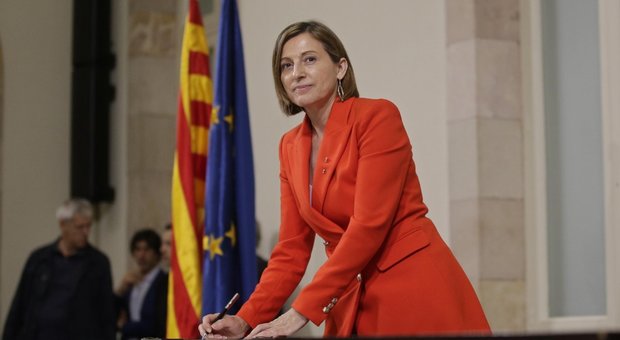 Catalogna, Forcadell: «Sanchez riconosce il conflitto politico, ora il dialogo»