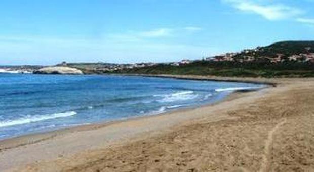 La spiaggia di Is Arenas