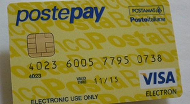 La paghetta sulla PostePay, ma a volte sono solo 5 euro