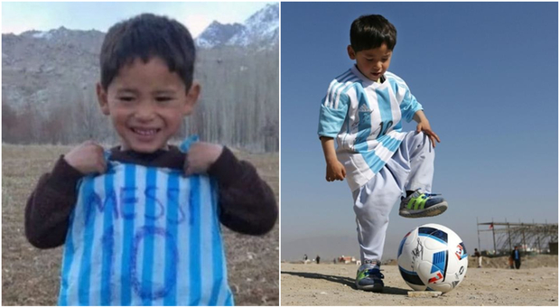L'appello disperato a Messi del bambino afghano: «Salvami dai talebani, ho paura»