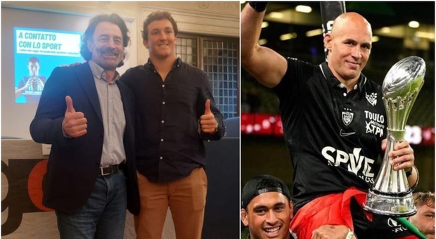 Rugby, Sergio Parisse, i capitani Massimo Giovanelli e Michele Lamaro: «Sarebbe un piacere averlo ai Mondiali in Francia»