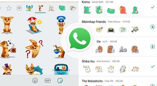 WhatsApp, ecco gli stickers: come funzionano e quando arriveranno