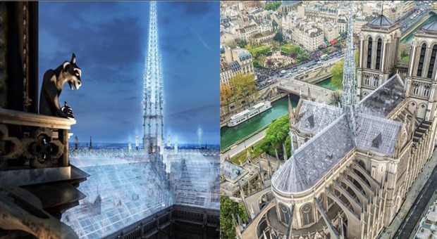 Notre-Dame, il progetto in vetro del designer della Apple per la ricostruzione del tetto della cattedrale