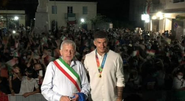 Di Lorenzo, festa a Ghivizzano: «Ancora non me ne rendo conto»