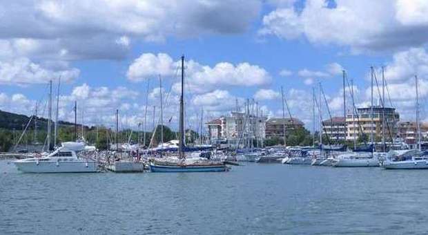 Il porto turistico di Porto San Giorgio