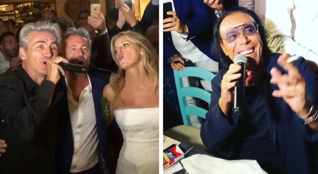 Formentera, si sposa il "boss" della musica: Venditti, Ligabue e Baglioni cantano per gli sposi