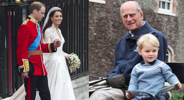Principe Filippo, il commovente ricordo di William e Kate: «Veniva a prendere i nostri figli in carrozza»