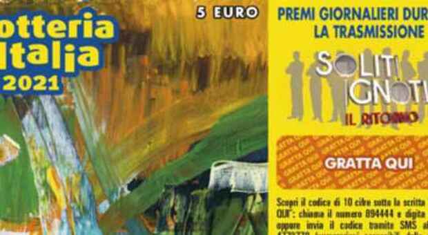 Lotteria Italia: a Magliano Sabina il terzo premio da due milioni di euro e anche altri due da 20mila euro