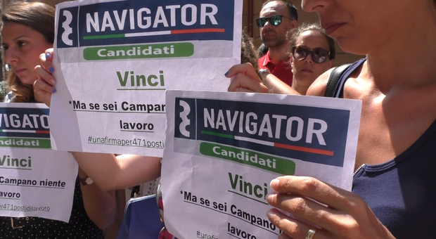 Napoli, i Navigator in protesta Ma De Luca: «Non cambio idea»