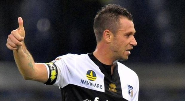 Antonio Cassano rompe col Parma e chiede la messa in mora del club