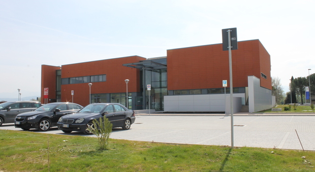La palazzina degli uffici della Piattaforma Logistica Terni - Narni