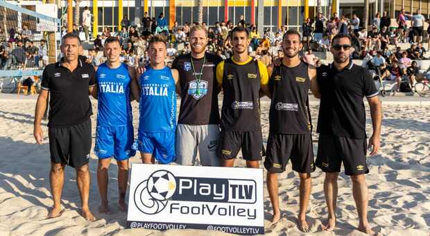 Footvolley, sabato 10 dicembre l'Italia in scena a Torino. In campo anche Davide Lippi, Tonetto e Cesar