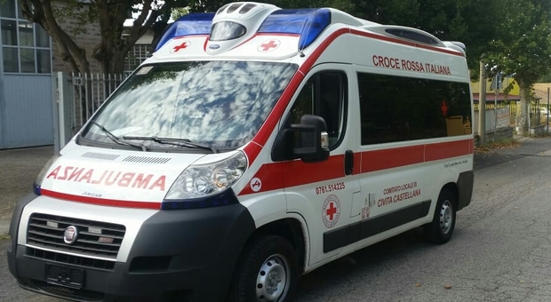 La nuova ambulanza della Croce rossa