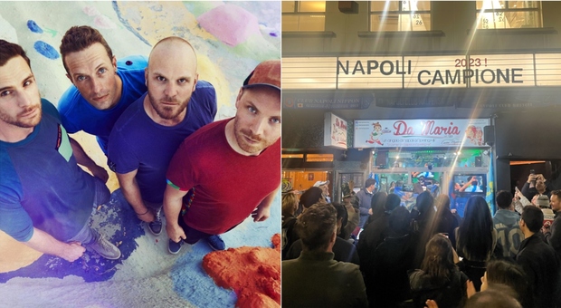 Scudetto Napoli, la gioia dei Coldplay: «Non vediamo l'ora di suonare nella casa dei campioni»