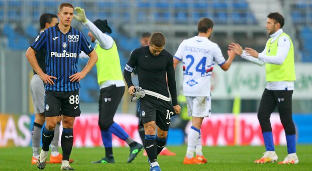 Atalanta in serie negativa: sconfitta1-3 dalla Sampdoria