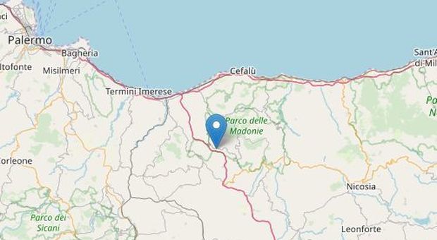 Terremoto vicino Palermo: trema la terra delle Madonie