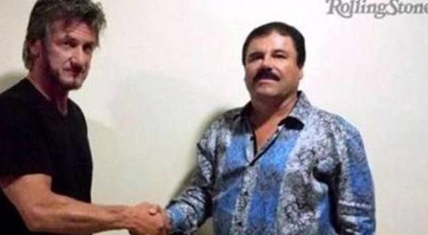 Seann Penn stringe la mano a El Chapo