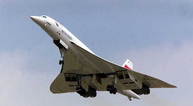 Il Concorde in volo