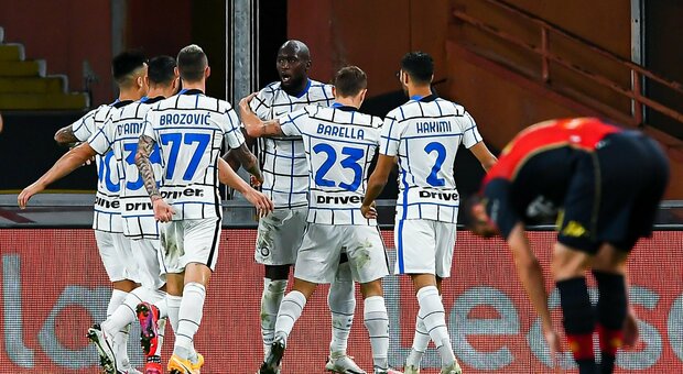 L'Inter ritrova il successo contro il Genoa: segna sempre Lukaku e chiude il match D'Ambrosio