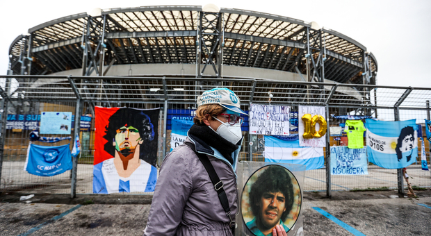 Napoli, monumento a Maradona: indagato per devastazione uno dei capi del progetto