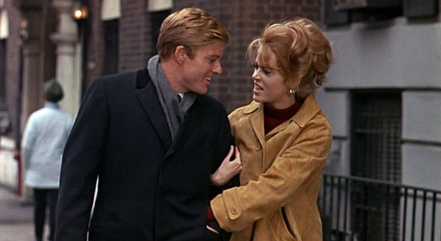 Robert Redford e Jane Fonda in "A piedi nudi nel parco" 1967