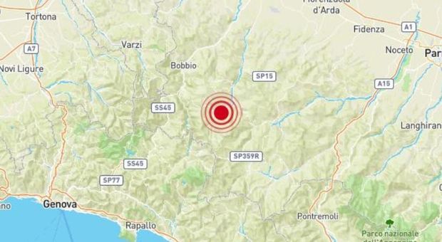 Terremoto nel Piacentino, avvertito da Parma a La Spezia