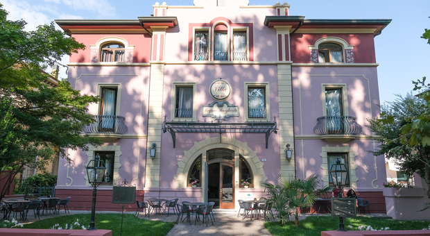 Lo storico hotel ristorante Villa Regina Margherita a Rovigo