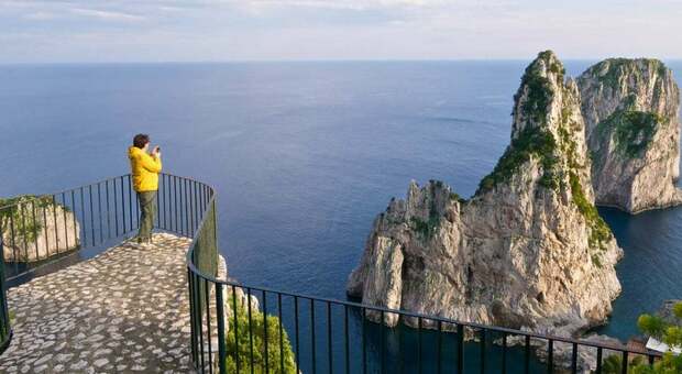 Pizzo Lungo di Capri intitolato a Monika Mann, la figlia di Thomas: è uno dei belvedere più suggestivi dell'isola