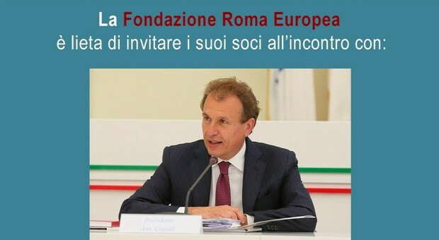 Fondazione Roma Europea ospita il Presidente di Sport e Salute Vito Cozzoli al Circolo Due Ponti