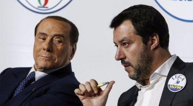 Vertice centrodestra a Palazzo Grazioli: resa dei conti Salvini-Berlusconi