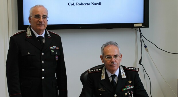 Ancona, il comandante Rispoli in visita ai Carabinieri Forestali