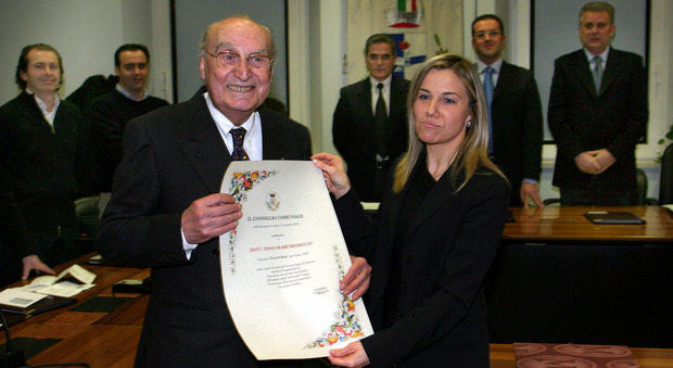 Dino Marchiorello al "Premio città di Rosà"