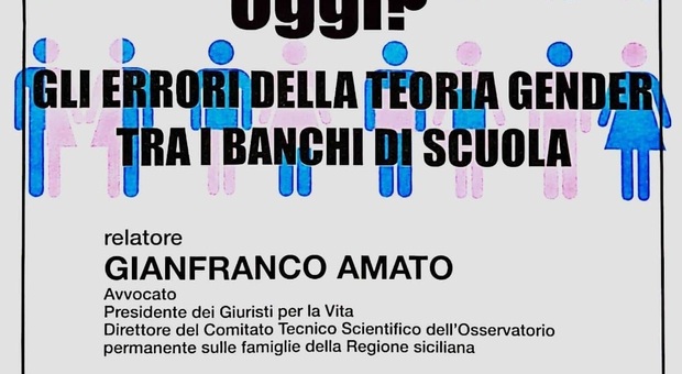 "Gli errori della teoria gender tra i banchi di scuola": bufera a San Martino per la conferenza dell'avvocato anti-gay Gianfranco Amato