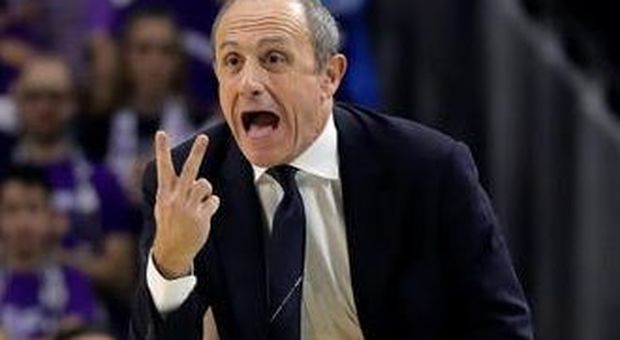 Ettore Messina, coach dell'AX Armani Olimpia Milano