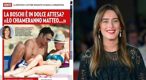 Maria Elena Boschi è incinta? Un gesto di Giulio Berruti alimenta i sospetti. «Lo chiameranno Matteo»