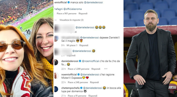 Noemi a "Che Tempo Che Fa" insieme Francesca Fagnani: «Manca solo Daniele De Rossi». La simpatica risposta del mister