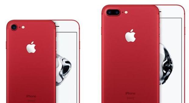 iPhone rosso, novità di Apple