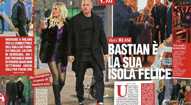 Ilary Blasi e Bastian insieme a Milano, la showgirl supersexy tra cene e shopping: il gesto inaspettato (di lui)