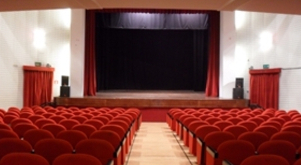 L'interno del Teatro Cicconi