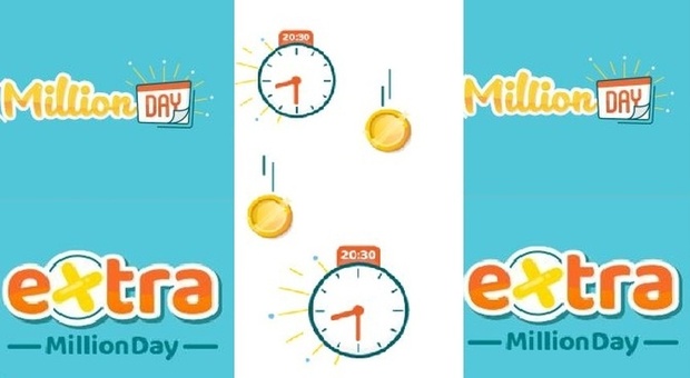 Caccia al milione di euro: MIllion Day e Million Day Extra, i numeri vincenti delle estrazioni di oggi, lunedì 18 dicembre