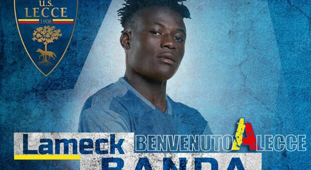 Banda è un calciatore del Lecce. Ufficiale l'arrivo dell'attaccante esterno