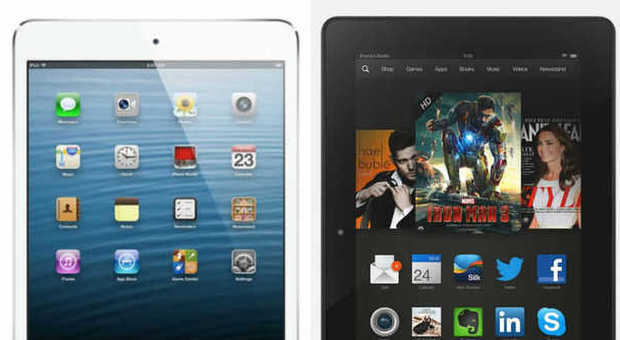 Apple iPad Air vs Amazon Kindle HDX 8.9