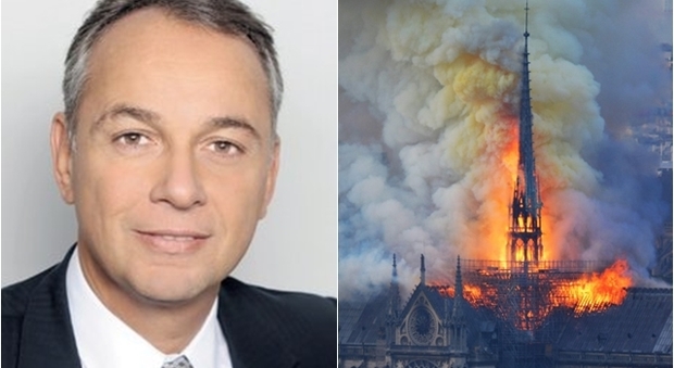 Notre-Dame, la tesi del complottista: «È l'11/9 francese, ma diranno che è un incidente»