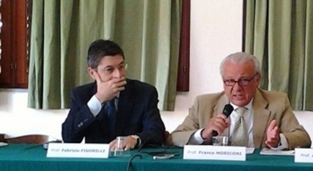 Fabrizio Figorilli con Franco Moriconi