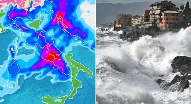 Incubo mareggiate: 3 feriti a Genova, ristorante distrutto a Camogli e onde alte su Ostia. Domani una nuova tempesta