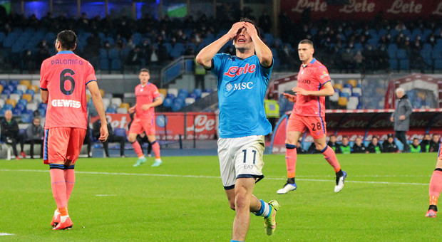 Napoli-Atalanta 2-3, Mertens illude: ko e azzurri dal primo al terzo posto